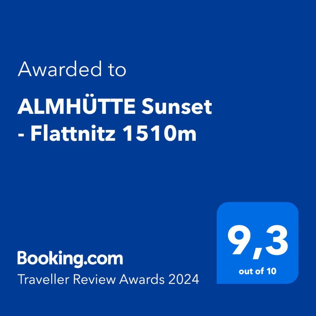 Villa Almhuette Sunset - Flattnitz 1510M Esterno foto